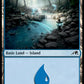 (285) Magic The Gathering Kamigawa: Neon Dynasty Single: Island (V.3) Holo Land