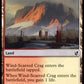 (285) Magic The Gathering Commander 2019 Single: Wind-Scarred Crag  Common