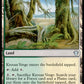 (285/322) Magic The Gathering Commander: Ikoria Single: Krosan Verge  Uncommon