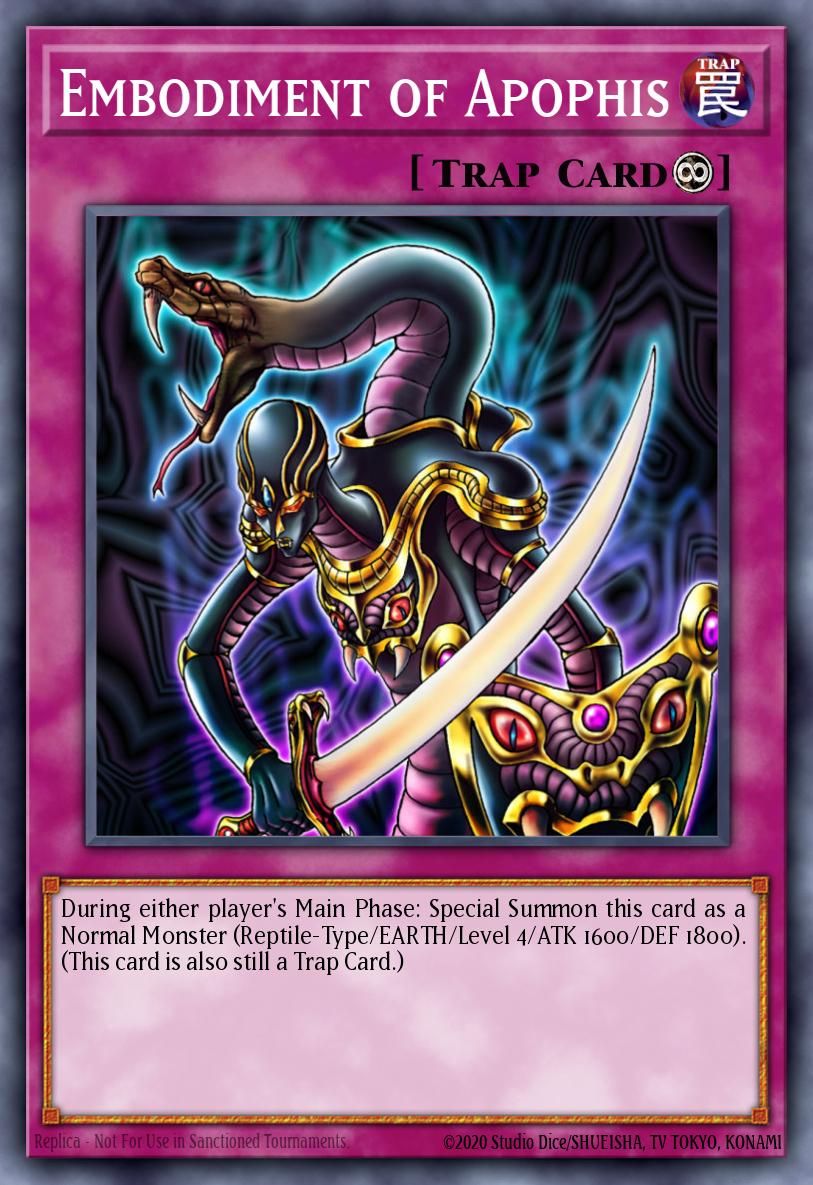 (104) YuGiOh TCG MZTM: Maze of the Master Single: Embodiment of Apophis (V.1 - Rare)  Rare