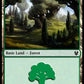(286) Magic The Gathering Theros Beyond Death: Extras Single: Forest (V.1) Holo Land