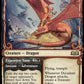 (287) Magic The Gathering Wilds of Eldraine: Extras Single: Decadent Dragon // Expensive Taste  Rare