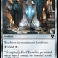 (287) Magic The Gathering Commander: The Lord of the Rings: Tales of Middle-earth Single: Thought Vessel  Common