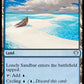 (287/322) Magic The Gathering Commander: Ikoria Single: Lonely Sandbar  Uncommon