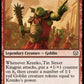 (287) Magic The Gathering Commander: March of the Machine Single: Krenko, Tin Street Kingpin  Rare