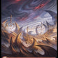 (288) Magic The Gathering March of the Machine Single: Mountain (V.2) Holo Land