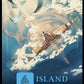 (288) Magic The Gathering The Lost Caverns of Ixalan Single: Island Holo Land