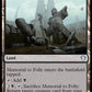 (288/322) Magic The Gathering Commander: Ikoria Single: Memorial to Folly  Uncommon