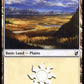 (288) Magic The Gathering Commander 2019 Single: Plains (V.1)  Land