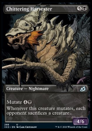 (288) Magic The Gathering Ikoria: Lair of Behemoths: Extras Single: Chittering Harvester  Uncommon