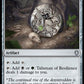 (288) Magic The Gathering Commander: Bloomburrow Single: Talisman of Resilience  Uncommon