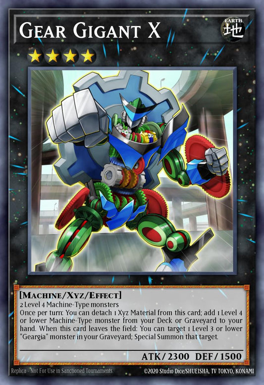 (188) YuGiOh TCG RA04: Quarter Century Stampede Single: Gear Gigant X (V.2 - Quarter Century Secret Rare)  Quarter Century Secret Rare