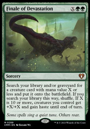 (289) Magic The Gathering Commander Masters Single: Finale of Devastation Holo Mythic