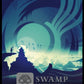 (289) Magic The Gathering The Lost Caverns of Ixalan Single: Swamp Holo Land