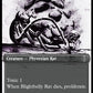 (289) Magic The Gathering Phyrexia: All Will Be One: Extras Single: Blightbelly Rat (V.1)  Common