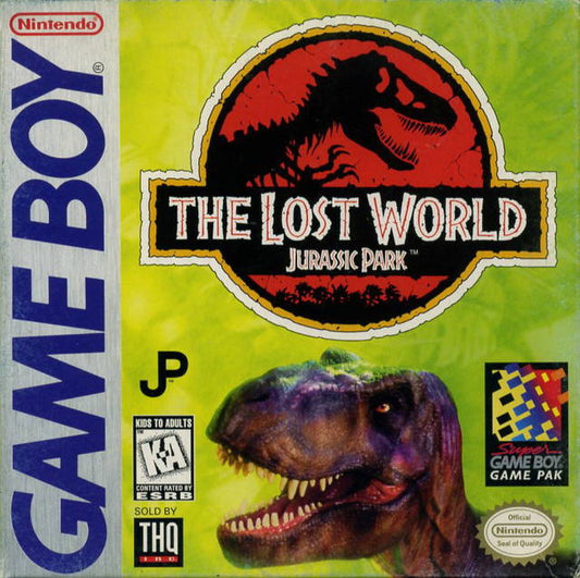 GameBoy: Lost World: Jurassic Park