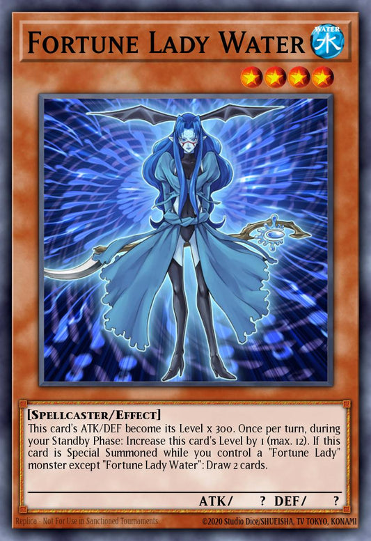 (010) YuGiOh TCG SOVR: Stardust Overdrive Single: Fortune Lady Water  Rare
