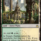 (290) Magic The Gathering Ravnica Remastered Single: Temple Garden  Holo Rare