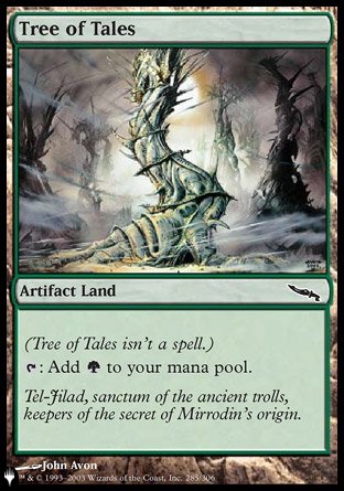 (285) Magic The Gathering The List Single: Tree of Tales  Common