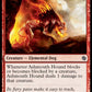 (290) Magic The Gathering Jumpstart Single: Ashmouth Hound  Common