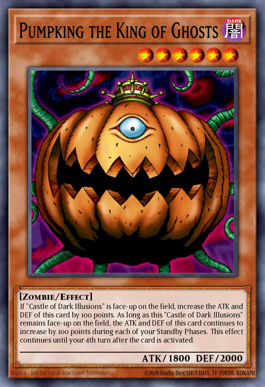 (079) YuGiOh TCG MRD: Metal Raiders Single: Pumpking the King of Ghosts (V.1 - Common)  Common