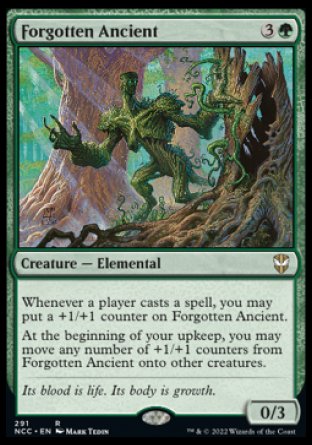 (291) Magic The Gathering Commander: Streets of New Capenna Single: Forgotten Ancient  Rare