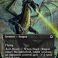 (291) Magic The Gathering Adventures in the Forgotten Realms: Extras Single: Black Dragon  Uncommon
