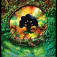 (291) Magic The Gathering Tarkir: Dragonstorm: Extras Single: Forest Holo Land