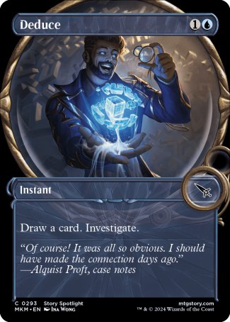 (293) Magic The Gathering Murders at Karlov Manor: Extras Single: Deduce  Common