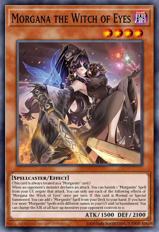 (DUAD026) YuGiOh TCG Duelist’s Advance Single: Morgana the Witch of Eyes  Super Rare