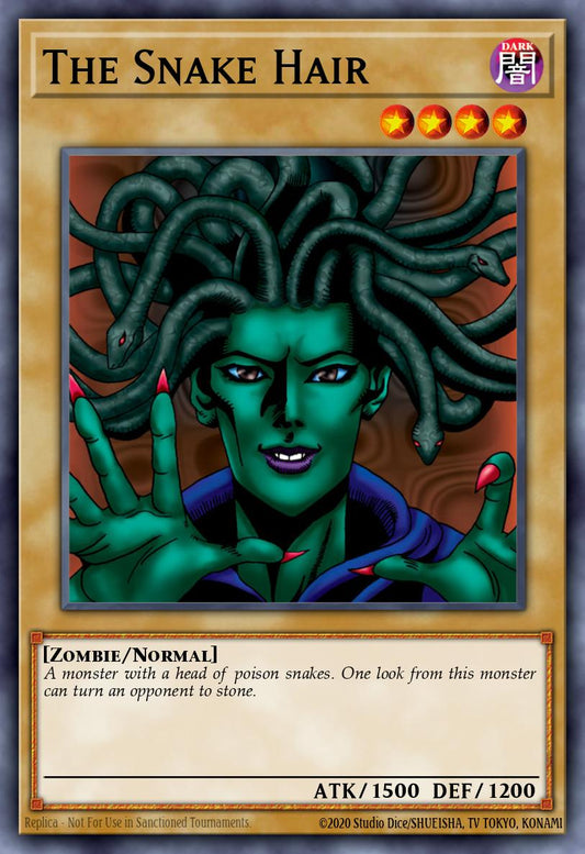 (185) YuGiOh TCG LCJW: Legendary Collection 4: Mega Pack Single: The Snake Hair  Common