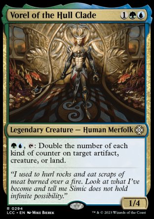 (294) Magic The Gathering Commander: The Lost Caverns of Ixalan Single: Vorel of the Hull Clade  Rare