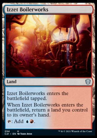 (294) Magic The Gathering Commander: Strixhaven Single: Izzet Boilerworks  Uncommon