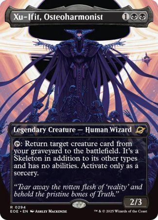 (294) Magic The Gathering Edge of Eternities: Extras Single: Xu-Ifit, Osteoharmonist  Rare