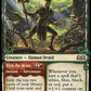 (294) Magic The Gathering Wilds of Eldraine: Extras Single: Questing Druid // Seek the Beast Holo Rare