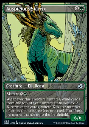 (294) Magic The Gathering Ikoria: Lair of Behemoths: Extras Single: Auspicious Starrix  Uncommon