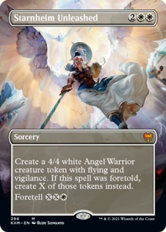 (294) Magic The Gathering Kaldheim: Extras Single: Starnheim Unleashed Holo Mythic