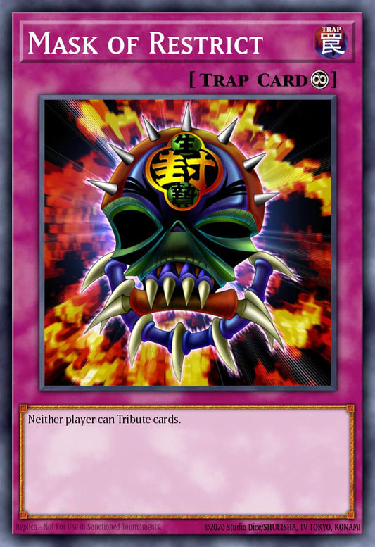 (179) YuGiOh TCG LCYW: Legendary Collection 3: Mega Pack Single: Mask of Restrict  Common