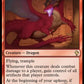 (295) Magic The Gathering Commander: Magic: The Gathering - FINAL FANTASY: Collector's Edition Single: Hellkite Tyrant Holo Rare