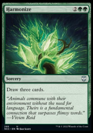 (295) Magic The Gathering Commander: Streets of New Capenna Single: Harmonize  Uncommon