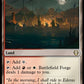 (296) Magic The Gathering Commander: The Lord of the Rings: Tales of Middle-earth Single: Battlefield Forge  Rare