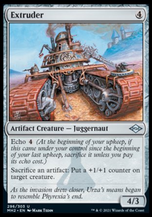 (296) Magic The Gathering Modern Horizons 2 Single: Extruder (V.1)  Uncommon