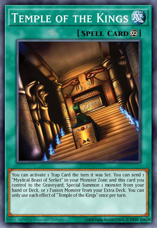(056) YuGiOh TCG PGL2: Premium Gold 2 Single: Temple of the Kings  Gold Rare