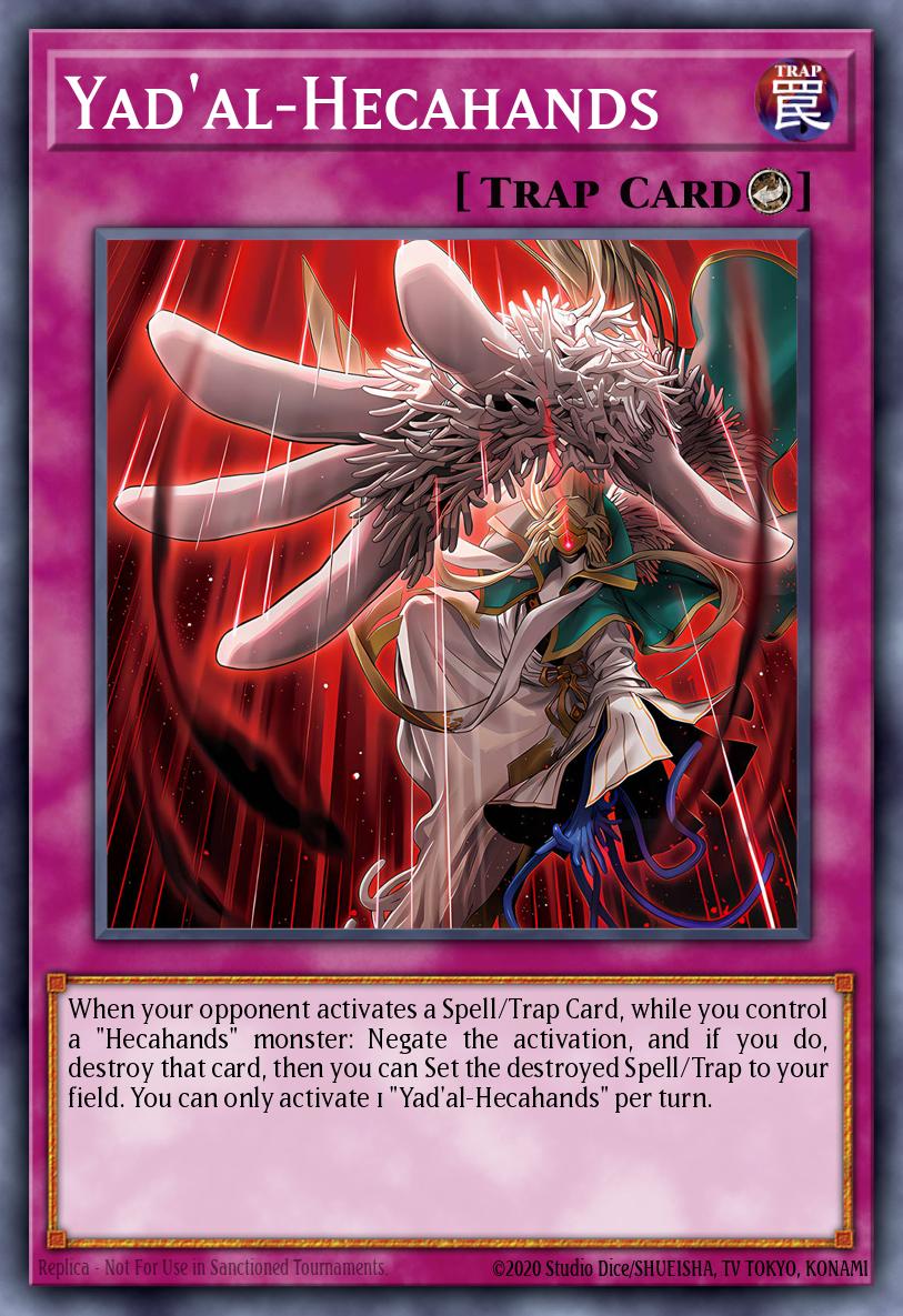 (011) YuGiOh TCG PHRE: Phantom Revenge Single: Yad'al-Hecahands (V.2 - Super Rare)  Super Rare
