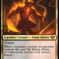 (297) Magic The Gathering The Lord of the Rings: Tales of Middle-earth: Extras Single: The Balrog, Flame of Ud������n (V.1)  Rare