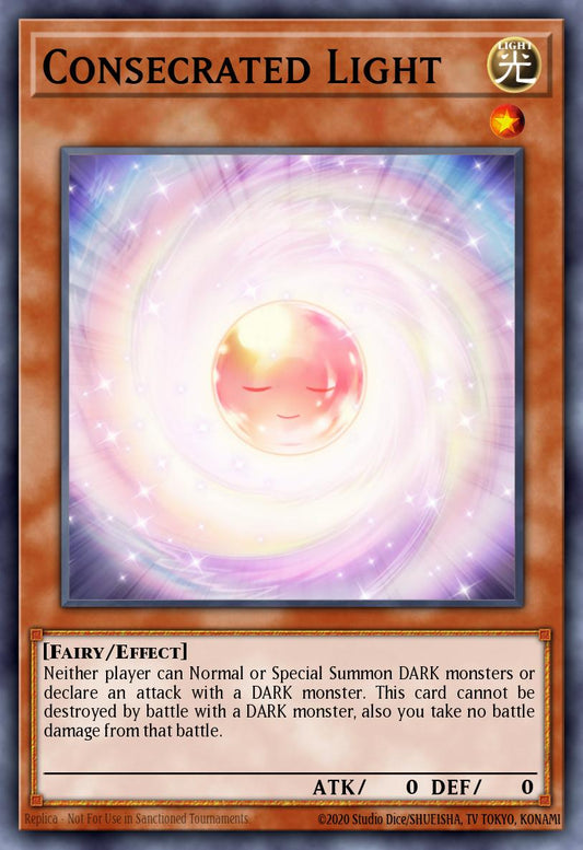 (033) YuGiOh TCG ABPF: Absolute Powerforce Single: Consecrated Light  Common