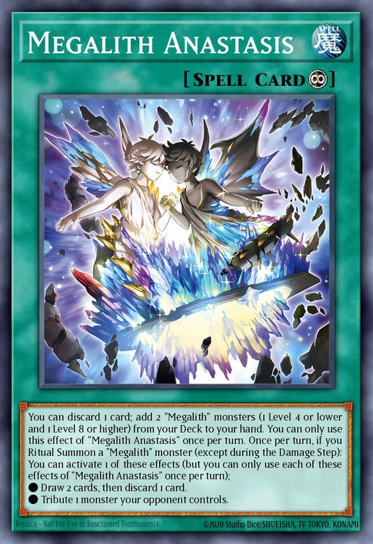 (066) YuGiOh TCG DOOD: Doom of Dimensions Single: Megalith Anastasis  Common