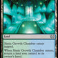 (298) Magic The Gathering Commander: Duskmourn: House of Horror Single: Simic Growth Chamber  Uncommon