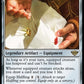 (298) Magic The Gathering The Lord of the Rings: Tales of Middle-earth: Extras Single: Bilbo's Ring (V.1)  Rare