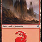 (298) Magic The Gathering Commander 2019 Single: Mountain (V.2)  Land